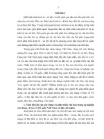 TIỂU LUẬN CHUYÊN NGÀNH   ĐỊNH HƯỚNG xây DỰNG và PHÁT TRIỂN văn hóa TRONG sự NGHIỆP xây DỰNG và bảo vệ tổ QUỐC xã hội CHỦ NGHĨA ở nước TA HIỆN NAY