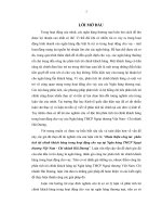Hoàn thiện công tác phân tích tài chính khách hàng trong hoạt động cho vay tại Ngân hàng TMCP Ngoại thương Việt Nam - chi nhánh Hải Dương