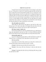 Chiến lược Marketing nhằm nâng cao năng lực cạnh tranh của Công ty cổ phần Bảo hiểm Ngân hàng Nông Nghiệp