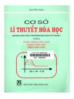 Cơ sở lý thuyết hóa học dùng cho các trường đại học kỹ thuật