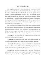 Hoàn thiện kế toán chi phí, doanh thu và kết quả kinh doanh tại các doanh nghiệp kinh doanh thiết bị phòng cháy chữa cháy trên địa bàn Hà Nội