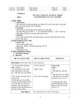 Giáo án toán 6 kỳ 1 