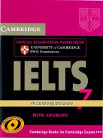 tài liệu Cambridge ielts 7