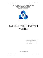 Báo cáo thực tập tốt nghiệp cầu đường tại công ty cổ phần xây dựng công trình giao thông 610 