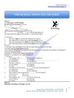 Ngữ pháp tiếng anh - thể bị động