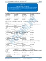 Hocmai luyện đề môn tiếng anh số  (11) 