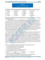 Hocmai luyện đề môn tiếng anh số  (1) 