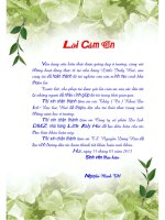 ĐÁNH GIÁ HOẠT ĐỘNG TRUYỀN THÔNG MARKETING TẠI NHÀ HÀNG LITTLE ITALY