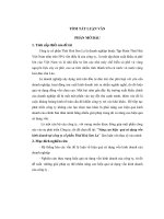 Nâng cao hiệu quả sử dụng vốn kinh doanh tại Công ty cổ phần Thái Hoà Sơn La