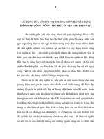 TIỂU LUẬN   tác ĐỘNG của KINH tế THỊ TRƯỜNG đến VIỆC xây DỰNG LIÊN MINH CÔNG   NÔNG   TRÍ THỨC ở VIỆT NAM HIỆN NAY