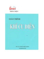 ĐHCN giáo trình hệ khí cụ điện   nhiều tác giả, 115 trang 