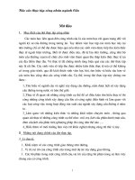 Báo cáo quá trình thực tập công nhân 