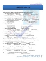 12 thi online   unit 2 (3) 