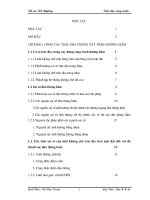 Khóa luận một số biện pháp nâng cao độ chính xác khống chế trắc địa mặt bằng trong hầm 