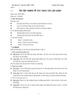 Giáo án dạy thêm môn ngữ văn lớp 12