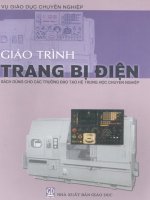 THCN giáo trình trang bị điện (NXB giáo dục 2005)   nguyễn văn chất, 309 trang
