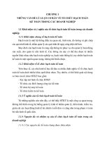 Hoàn thiện tổ chức hạch toán kế toán trong các doanh nghiệp dệt may Việt Nam