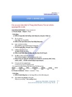 Unit 1  home life (dinh kem BTVN) 