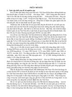 Mô hình phân tích mối quan hệ của FDI và tăng trưởng kinh tế ở Việt Nam.PDF