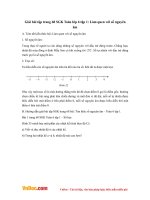 Giải bài tập trang 68 SGK Toán lớp 6 tập 1: Làm quen với số nguyên âm