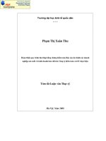 Hoàn thiện quy trình thu thập bằng chứng kiểm toán báo cáo tài chính các doanh nghiệp sản xuất và kinh doanh hoá chất do Công ty kiểm toán AASC thực hiện
