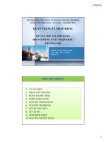 Thủ tục hải quan đối với hàng xuất nhập khẩu thương mại 