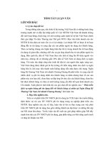 Phát triển các dịch vụ phi tín dụng đối với khách hàng cá nhân tại Ngân hàng Kỹ thương Việt Nam - Chi nhánh Chương Dương