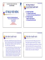 B05 ky thuat chuyen mach1 3 KTVT 2009 PTITBMM 