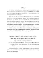 Nâng cao chất lượng phân tích tài chính đối với các doanh nghiệp niêm yết tại trung tâm giao dịch chứng khoán thành phố Hồ Chí Minh