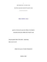 Quản lý tài sản tại các Công ty cổ phần ngành xây dựng niêm yết ở Việt Nam.PDF
