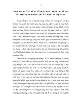 TIỂU LUẬN   THỰC HIỆN CÔNG BẰNG xã hội TRONG nền KINH tế THỊ TRƯỜNG ĐỊNH HƯỚNG xã hội ở nước TA HIỆN NAY