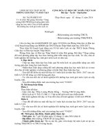 Công văn hội thảo môn Lịch sử trung học cơ sở