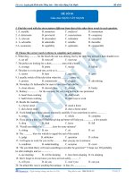 Hocmai luyện đề môn tiếng anh số  (4) 