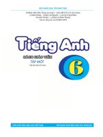 Tổng hợp Sách giáo viên Tiếng Anh thí điểm Lớp 6 phần 1