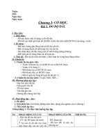 Giáo án Vật lý 6 từ bài 1 đến bài 7  chuẩn