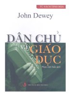 Giáo Dục  Dân Chủ John Dewey