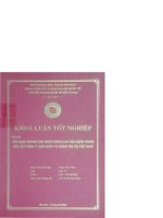 Vận dụng marketing nhằm nâng cao sức cạnh tranh của các công ty bảo hiểm phi nhân thọ tại việt nam 