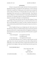 Luận văn thiết kế sơ bộ nút giao thông pháp vân – cầu giẽ 