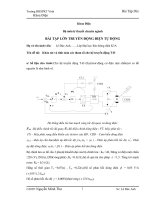 Khảo sát và tính toán các tham số cho hệ truyền động t   đ 