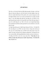 Hoạt động cho vay đầu tư dự án tại ngân hàng thương mại cổ phần Ngoại thương - Chi nhánh Hà nội