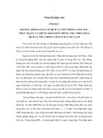 Phương hướng triển khai chương trình cung cấp dịch vụ viễn thông công ích đến năm 2010 và định hướng đến năm 2020