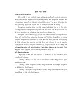 Nâng cao hiệu quả huy động vốn tại chi nhánh ngân hàng đầu tư và phát triển Thái Nguyên