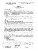 Kế hoạch bồi dưỡng học sinh yếu kém môn Ngữ văn 6