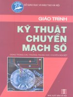 THCN giáo trình kỹ thuật chuyển mạch số   ks nguyễn văn điềm, 225 trang 