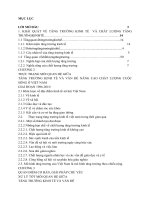 Tăng trưởng kinh tế và vấn đề nâng cao chất lượng cuộc sống ở việt nam 