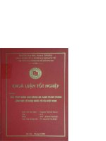 Giải pháp nâng cao năng lực cạnh tranh trong lĩnh vực lữ hành quốc tế của việt nam 