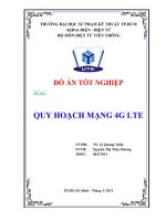 Quy hoạch mạng 4g lte   nguyễn thị thùy dương 