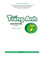 Tổng hợp Sách giáo viên Tiếng Anh thí điểm lớp 7 tập 1
