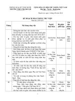 Kế hoạch năm 2016 2017 của thư viện trường học