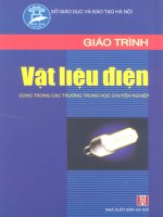 THCN giáo trình vật liệu điện   ks đỗ hữu thanh, 69 trang 
